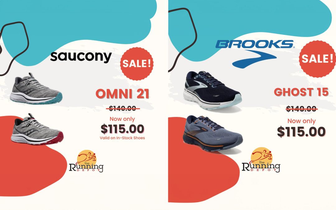 Running Depot is having a Spring Cleaning Sale! Save on Saucony and Brooks.